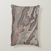 可愛い天然ロック熱狂するレース瑪瑙フォト設計 アクセントクッション (裏面(縦))