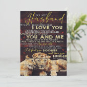 可愛い夫の手紙 |家族の装飾 | シーズンカード (スタンド正面)