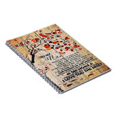 可愛い夫への手紙 |夫への素敵な贈り物 ノートブック (右側)