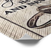 可愛い夫への手紙 |素敵な贈り物 ポスター (角)