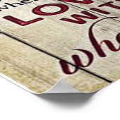 可愛い夫への手紙 |素敵な贈り物 |父の日 ポスター (角)