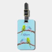 可愛い夫婦 – パーソナライズ可能 ラゲッジタグ (正面縦)