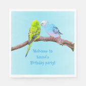 可愛い夫婦 – パーソナル化可能なナプキン スタンダードランチョンナプキン (正面)