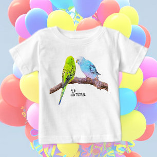 可愛い夫婦 – パーソナル化可能なベビーTシャツ ベビーTシャツ