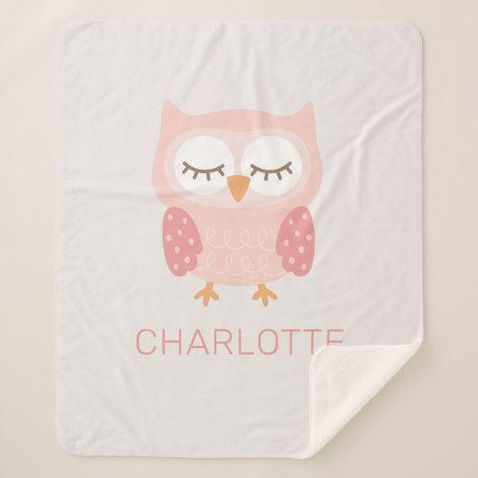 可愛い女お洒落のカスタマイズ子 シェルパブランケット (正面)
