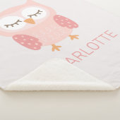 可愛い女お洒落のカスタマイズ子 シェルパブランケット (3/4)