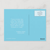 可愛い女の子が馬に乗っ感謝していたのはがき ポストカード (裏面)