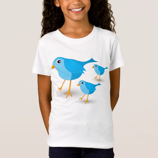 可愛い女の子や子供Tシャツ Tシャツ (正面)