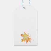 可愛い女の子テディベアはピンクのジャケットを着ている ギフトタグ (裏面)