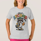 可愛い女子の2年生 Tシャツ (正面)