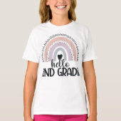 可愛い女子の2年生 Tシャツ (正面)