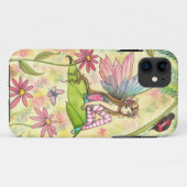 可愛い妖精とてんとう虫の幻想的なアート Case-Mate iPhoneケース (裏面(横))