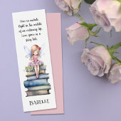可愛い妖精引用文ブックミニブックマーク