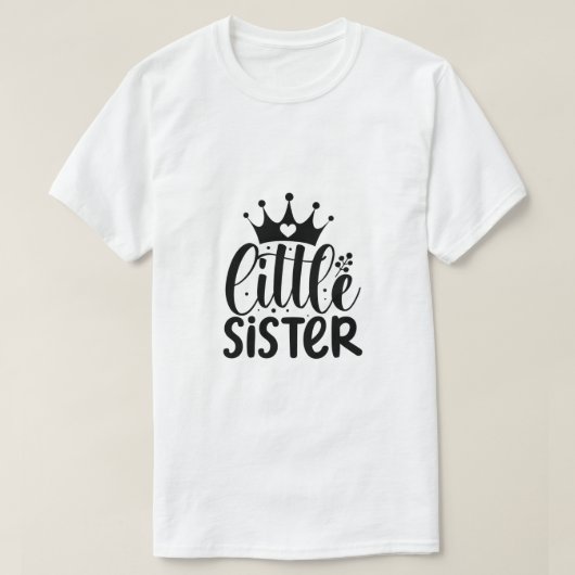 可愛い妹とお揃いのTシャツ Tシャツ (デザイン正面)