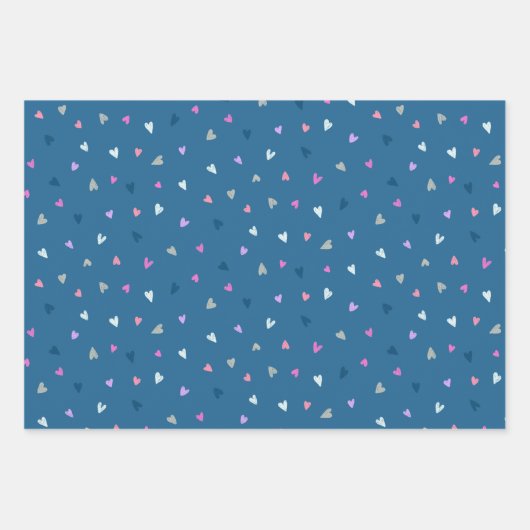 可愛い子たち ラッピングペーパーシート (正面)