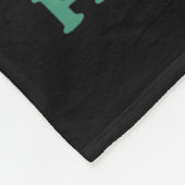 可愛い子どものいない猫レディーシャツのレトロP戦 フリースブランケット (角)