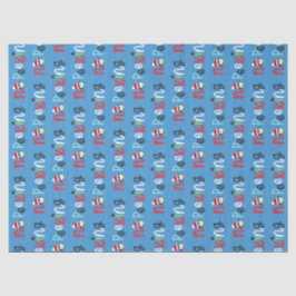 可愛い子供のお洒落クリスマス 薄葉紙