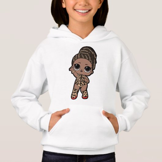 可愛い子供のファッション喜び – タイガープリントジャンプスーツ (正面)