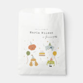 可愛い子供パーティー子犬Any Age誕生日 フェイバーバッグ (正面)