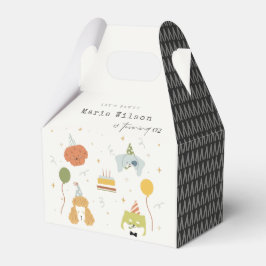 可愛い子供パーティー子犬Any Age誕生日 フェイバーボックス