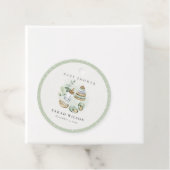 可愛い子供部屋エッセンシャルリービリーグリーンベイビーシャワー フェイバータグ (インサイチュ)