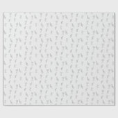 可愛い子図解入りの、写真付きのども ラッピングペーパー (フラット)