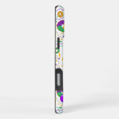 可愛い子犬マルディグラのジェスターハット iPhoneケース (右側面)