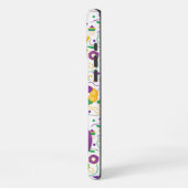 可愛い子犬マルディグラのジェスターハット iPhoneケース (左側面)