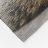 可愛い子猫が大好き母猫 フリースブランケット (角)