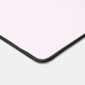 可愛い子猫とティーカップハートモノグラム デスクマット (コーナー)