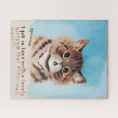 可愛い子猫に恋をした ジグソーパズル (横)