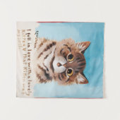 可愛い子猫に恋をした タペストリー (正面(横))