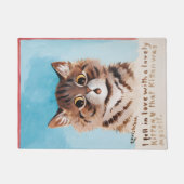 可愛い子猫に恋をした ドアマット (正面)