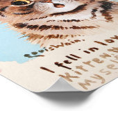 可愛い子猫に恋をした ポスター (角)