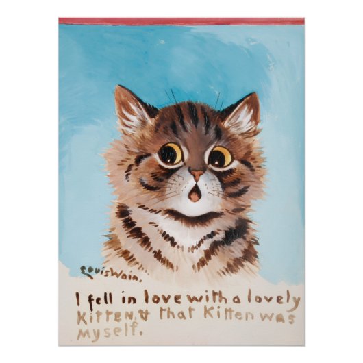 可愛い子猫に恋をした ポスター (正面)