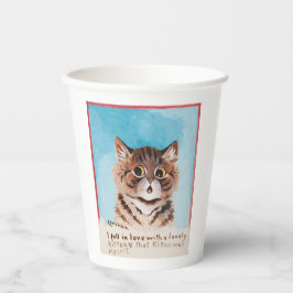 可愛い子猫に恋をした 紙コップ
