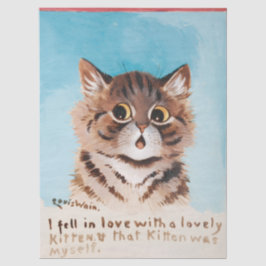 可愛い子猫に恋をした 薄葉紙