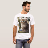可愛い子猫フローラ園 – かわいい猫美園 Tシャツ (正面フル)