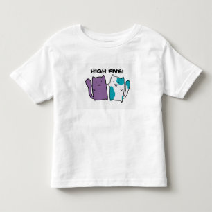 可愛い子猫幼児シャツ トドラーTシャツ