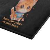 可愛い子猫愛 カッティングボード (角)