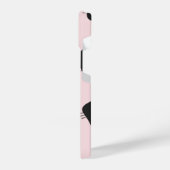 可愛い子猫柄 iPhoneケース (左側面)