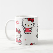 可愛い子猫 コーヒーマグカップ (左)