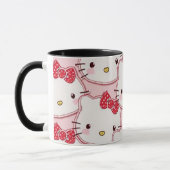 可愛い子猫 マグカップ (左)