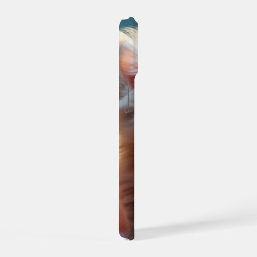 可愛い子猫 iPhone 15ケース (右側面)