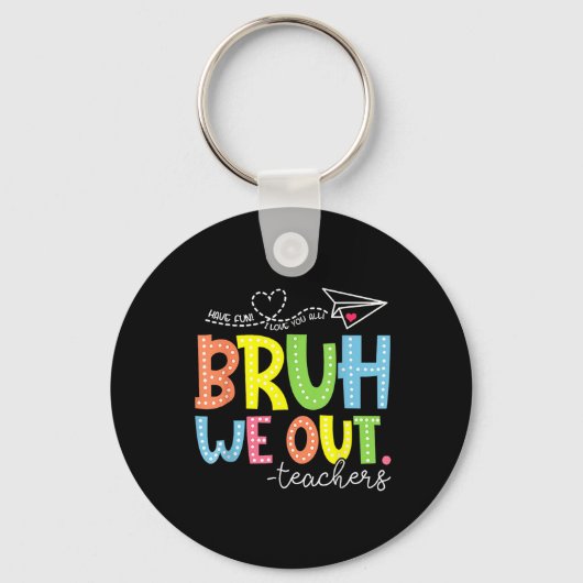 可愛い学期末先生夏Bruh We Out キーホルダー (正面)