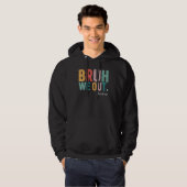 可愛い学期末先生夏Bruh We Out パーカ (正面フル)