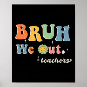 可愛い学期末先生夏Bruh We Out ポスター (正面)