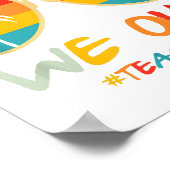 可愛い学期末先生夏Bruh We Out ポスター (角)