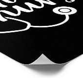 可愛い学校ナース鑑賞 ポスター (角)