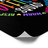 可愛い学校幹事鑑賞前オフ ポスター (角)